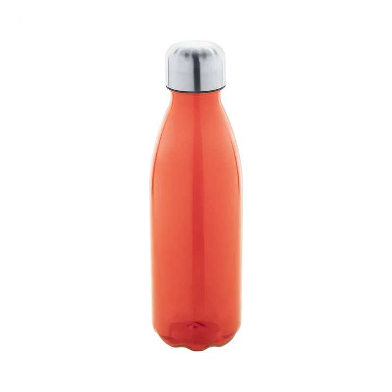 Bonaccia – Borraccia in RPET riciclato 600 ml, colore Rosso, vista fronte