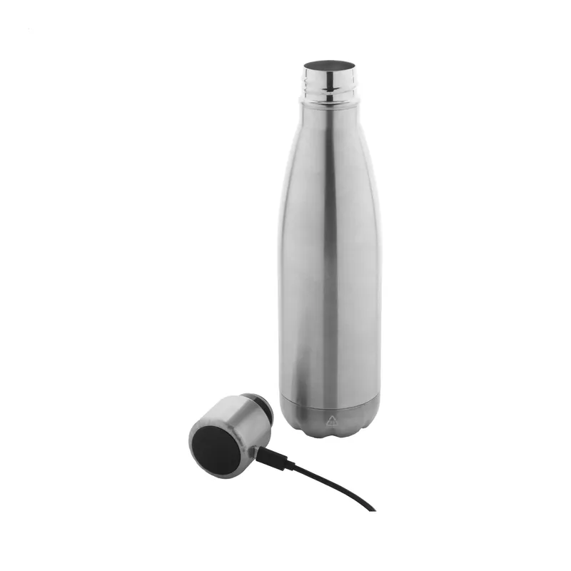 Origano – Borraccia termica in acciaio inox riciclato 500 ml, colore Argento