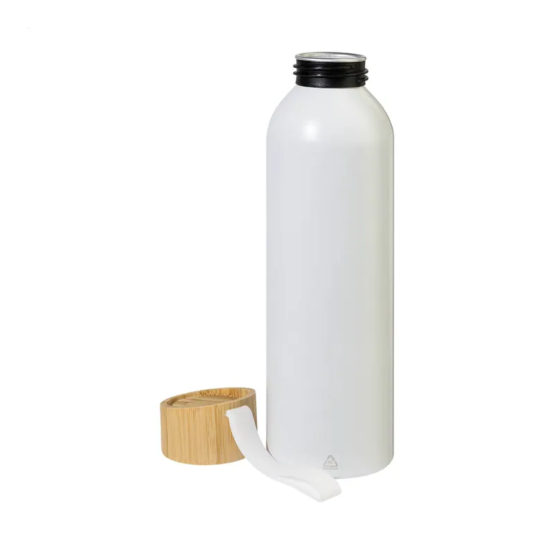 Penombra – Borraccia in alluminio 600 ml, colore Bianco
