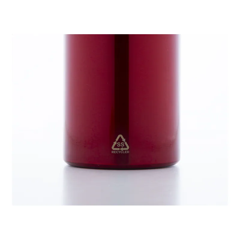 Malachite – Borraccia in acciaio inox riciclato 750 ml, colore Rosso