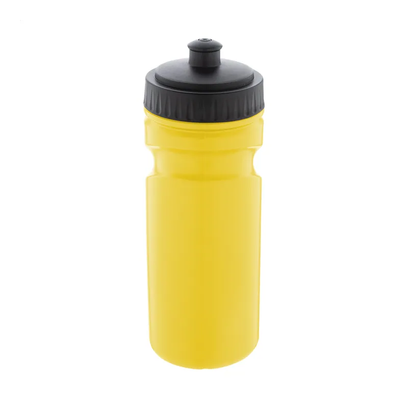 Marmotta – Borraccia sportiva in polipropilene PE riciclato 500 ml, colore Giallo, vista fronte
