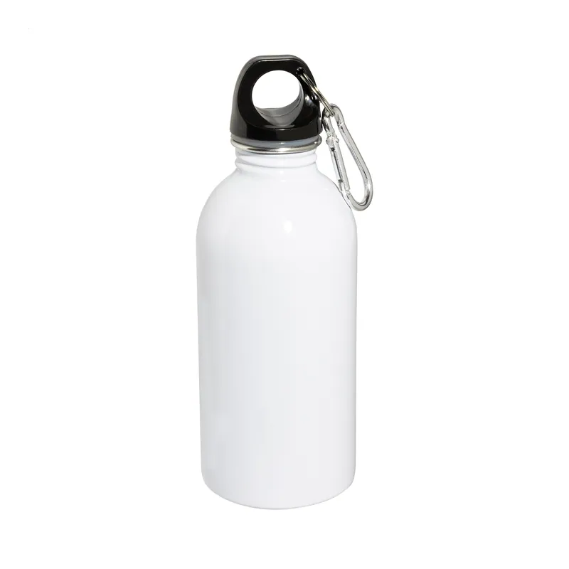 Onice – Borraccia in acciaio inox riciclato 400 ml, colore Bianco