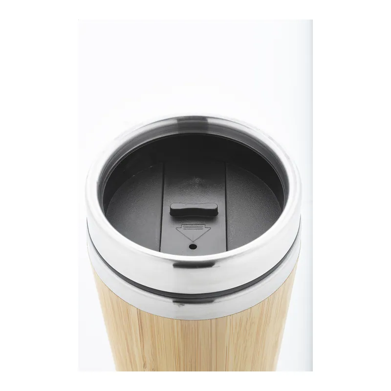 Gambero – Tumbler termico in bambù 500 ml, colore Naturale
