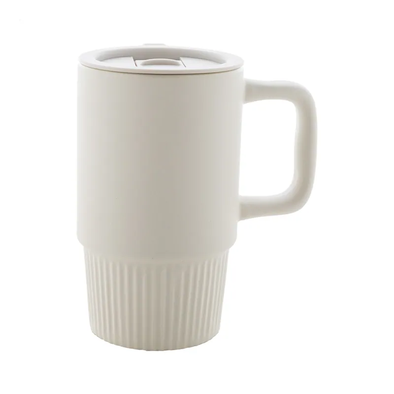 Passero – Tazza da viaggio in ceramica 420 ml, colore Naturale