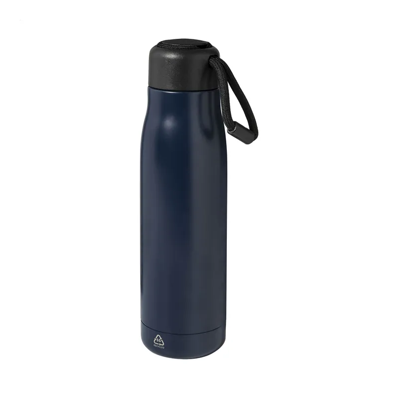 Ansa – Borraccia termica in acciaio inox riciclato 500 ml, colore Blu scuro