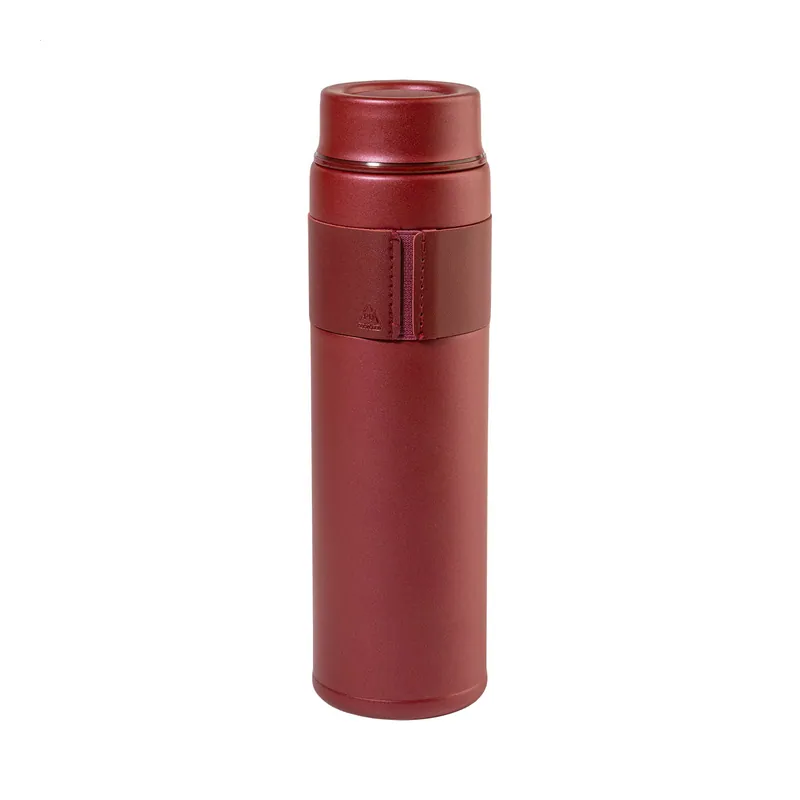 Armonia – Borraccia termica in acciaio inox riciclato 550 ml, colore Rosso