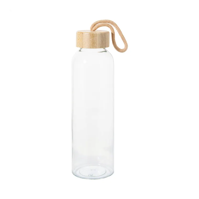 Fringuello – Borraccia in vetro 500 ml, colore Naturale