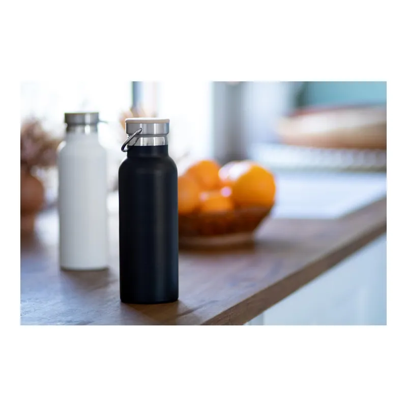 Chiurlo – Borraccia termica in acciaio inox 500 ml, colore Nero