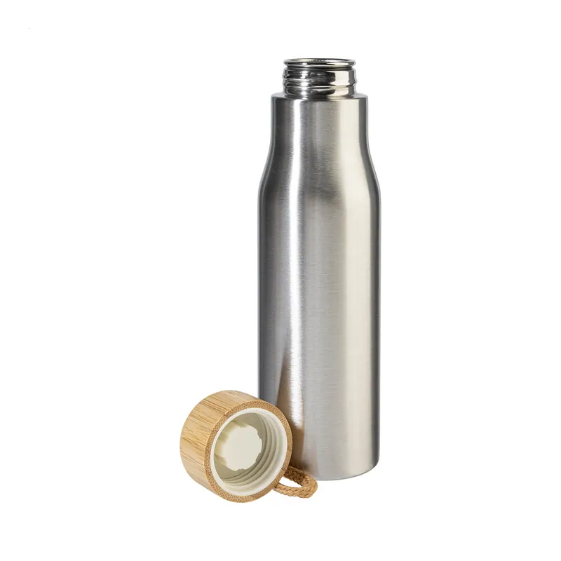 Rombo – Borraccia in acciaio inox 550 ml, colore Argento