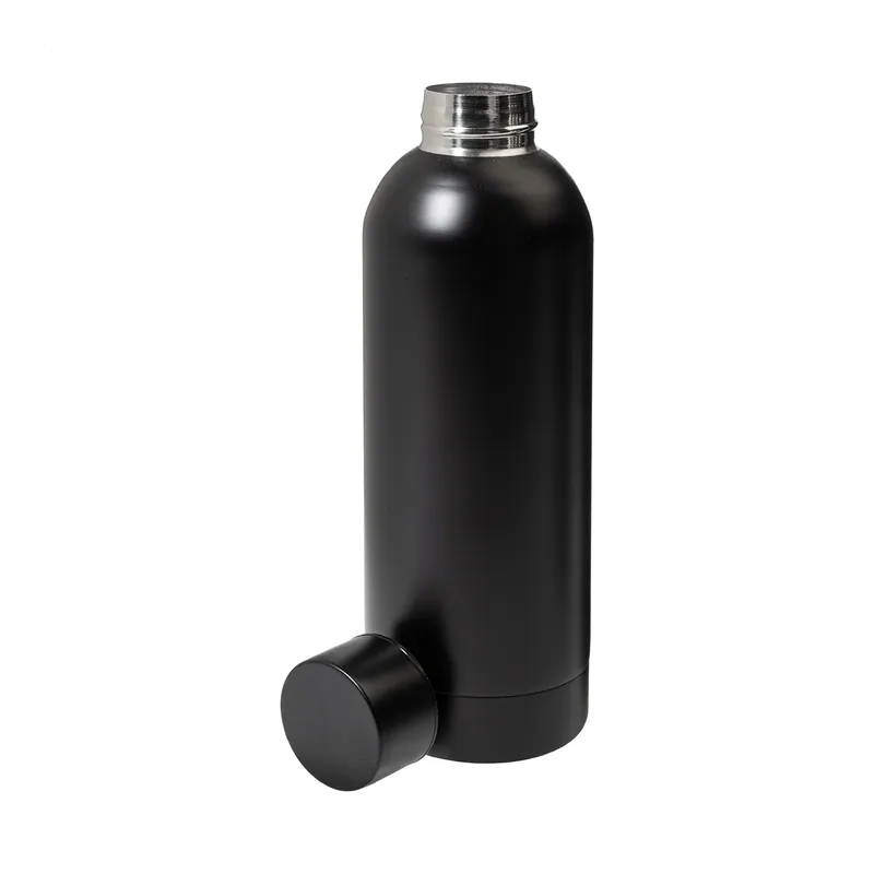 Madrepora – Borraccia in acciaio inox 800 ml, colore Nero