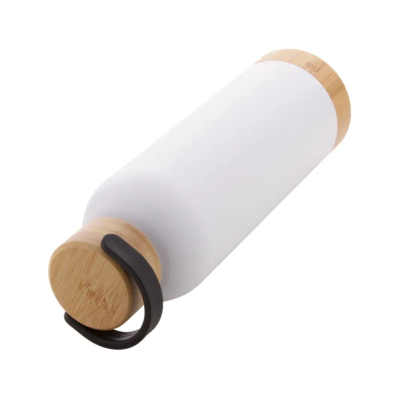 Balestruccio – Borraccia termica in acciaio inox 500 ml, colore Bianco