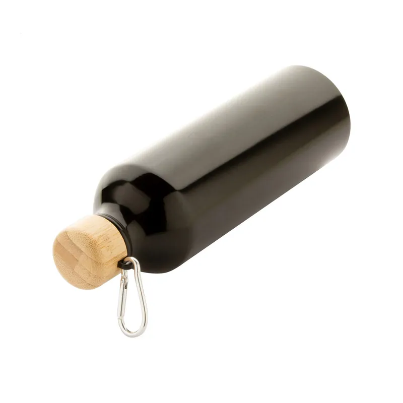 Pellicano – Borraccia in alluminio 800 ml, colore Nero