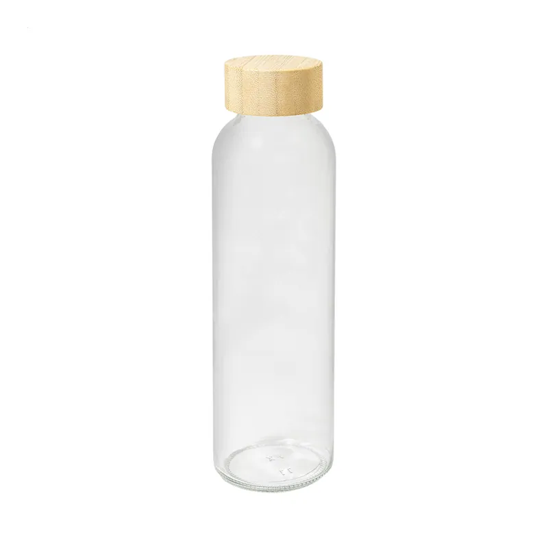 Germoglio – Borraccia in vetro 500 ml, colore Grigio scuro