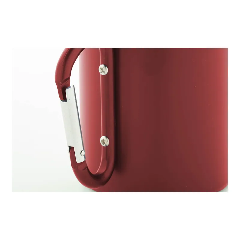 Polla chiara – Tumbler termico in acciaio inox riciclato 300 ml, colore Rosso
