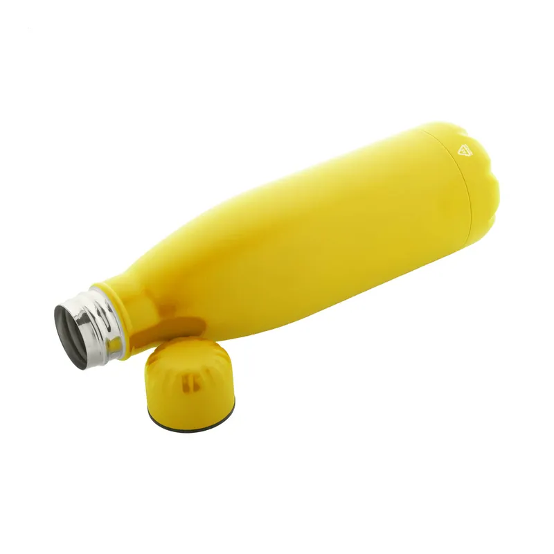 Alabastro – Borraccia in acciaio inox riciclato 790 ml, colore Giallo