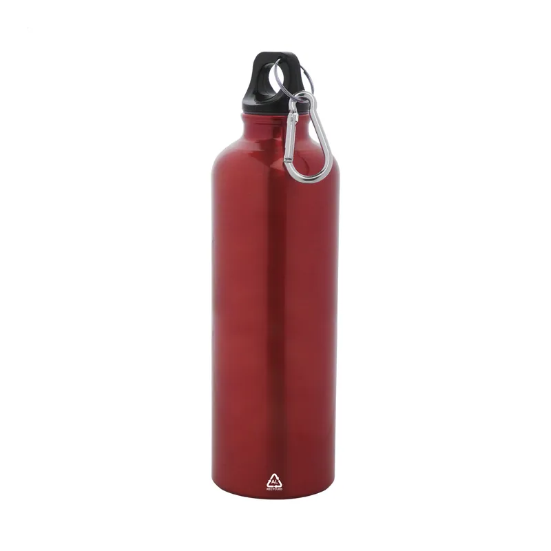 Sughera – Borraccia in alluminio 750 ml, colore Rosso, vista fronte