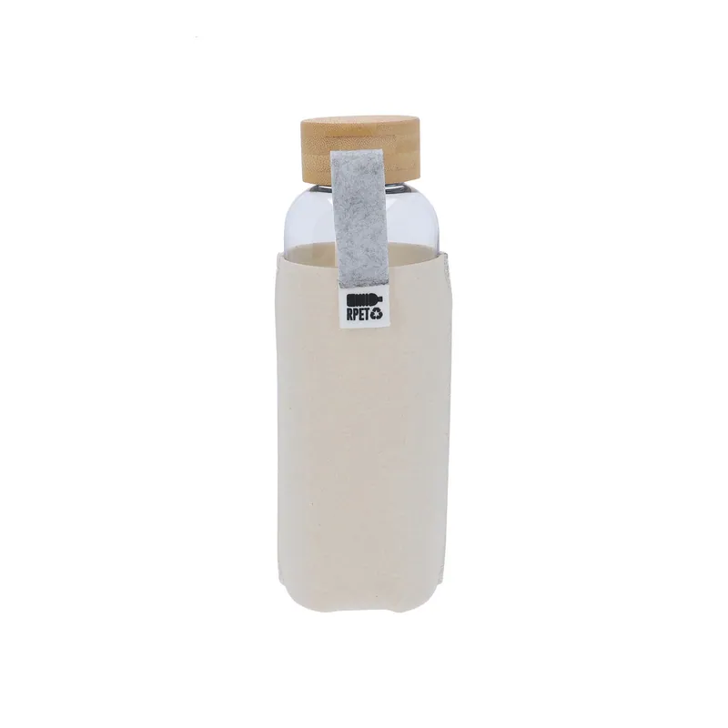 Civetta – Borraccia in RPET riciclato 500 ml, colore Bianco