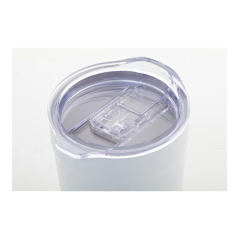 Nocciola – Tumbler termico in acciaio inox riciclato 300 ml, colore Bianco