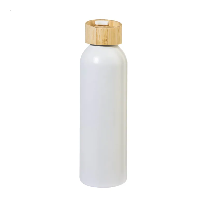 Penombra – Borraccia in alluminio 600 ml, colore Bianco