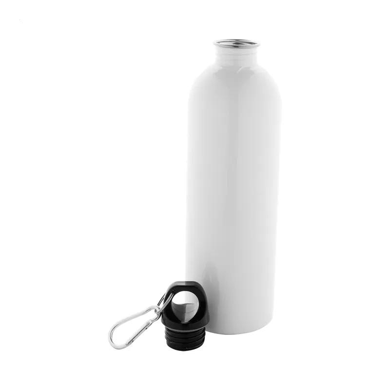Lapislazzuli – Borraccia in acciaio inox riciclato 750 ml, colore Bianco