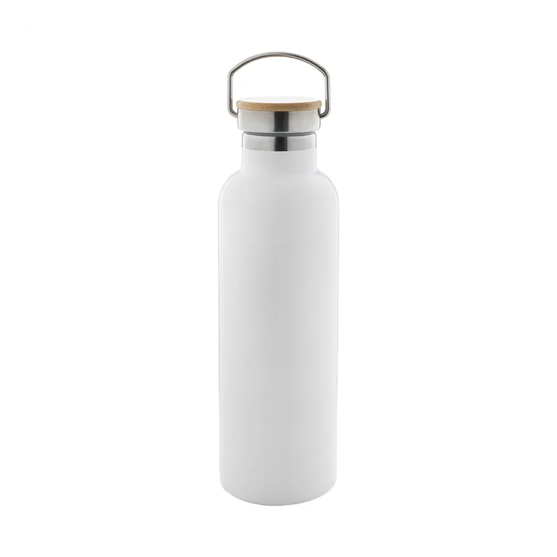 Rondone – Borraccia termica in acciaio inox riciclato 750 ml, colore Bianco