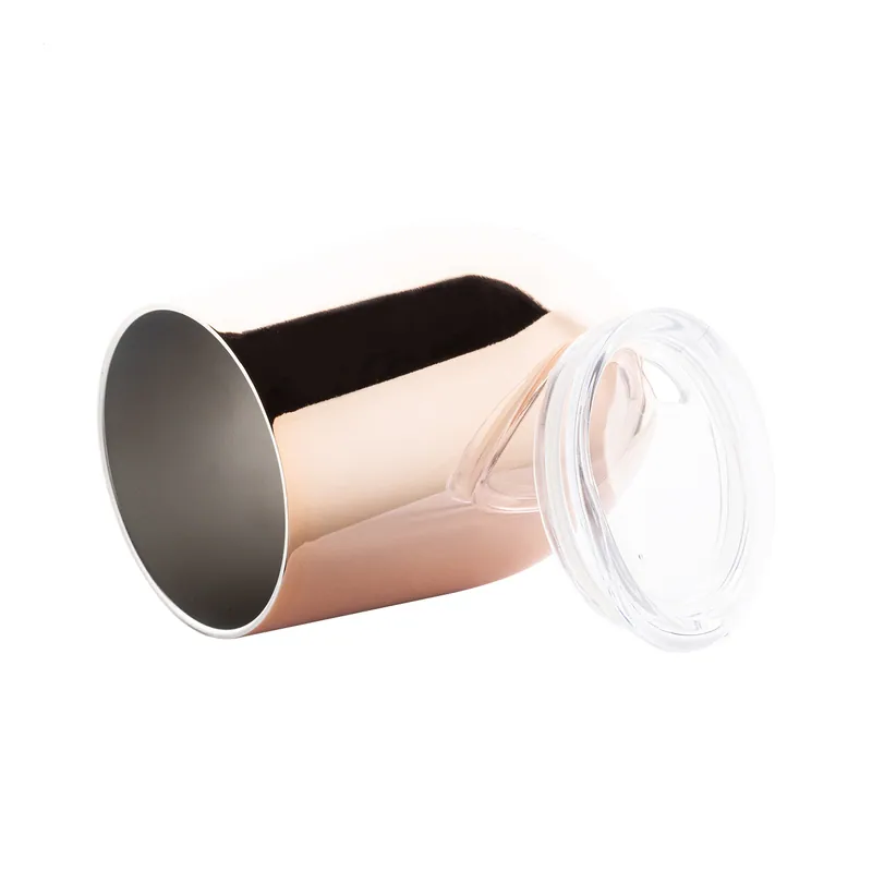 Diaspro – Tazza da viaggio in acciaio inox riciclato 350 ml, colore Rosa