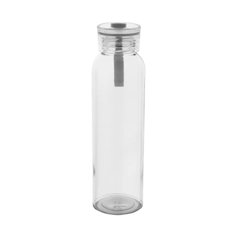 Tasso – Borraccia in vetro 500 ml, colore Bianco
