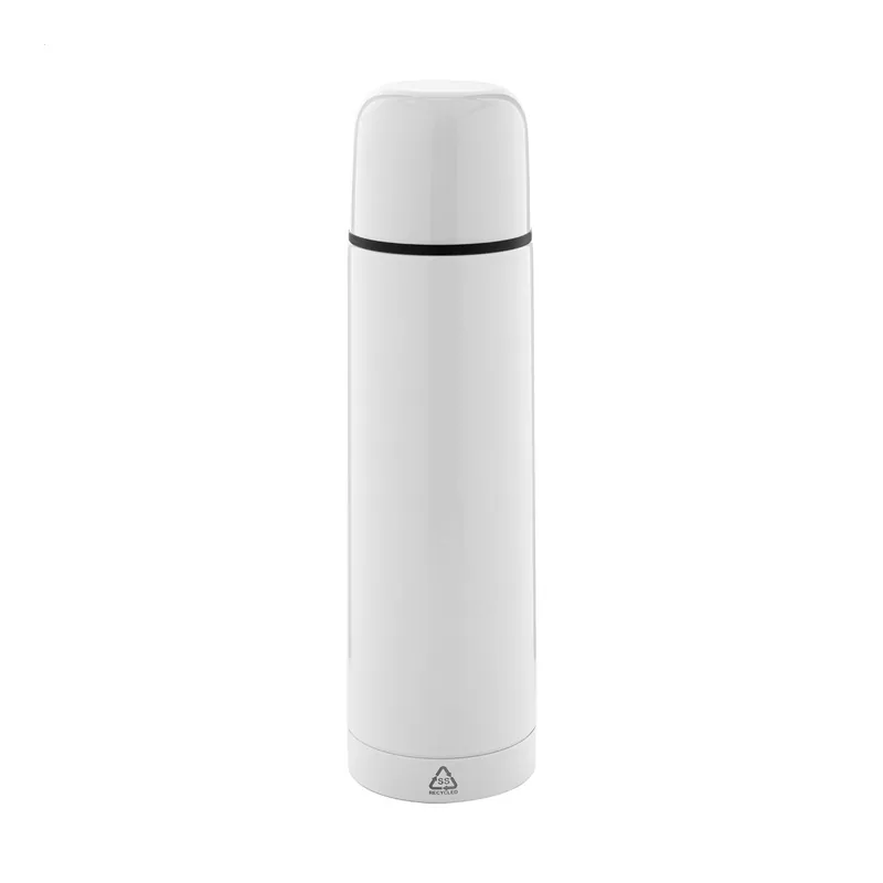 Ghianda – Thermos in acciaio inox riciclato 500 ml, colore Bianco