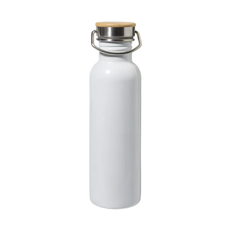 Radice – Borraccia in acciaio inox riciclato 750 ml, colore Bianco