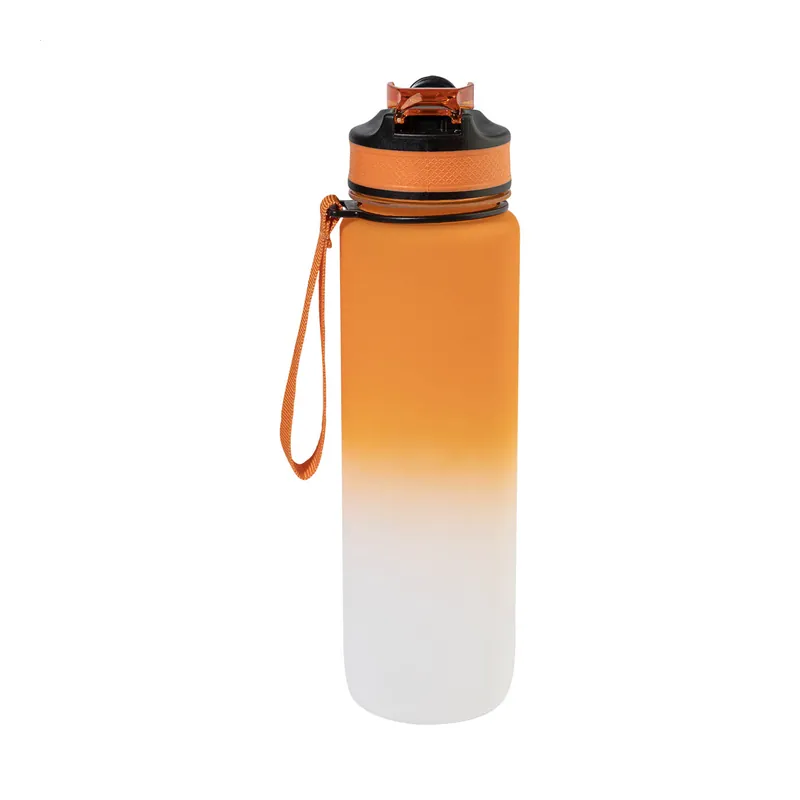Pigna – Borraccia sportiva in RPET riciclato 1 litro, colore Arancione