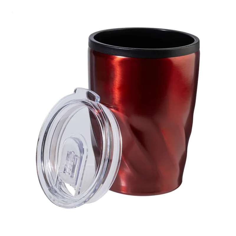Olmo – Tumbler termico in acciaio inox 350 ml, colore Rosso