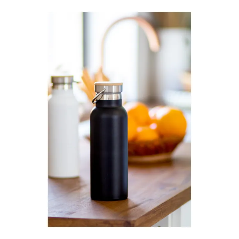 Chiurlo – Borraccia termica in acciaio inox 500 ml, colore Nero