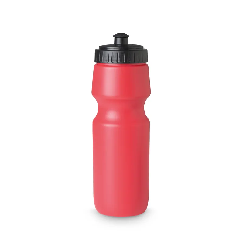 Allodola – Borraccia sportiva in polietilene 700 ml, colore Rosso, vista fronte