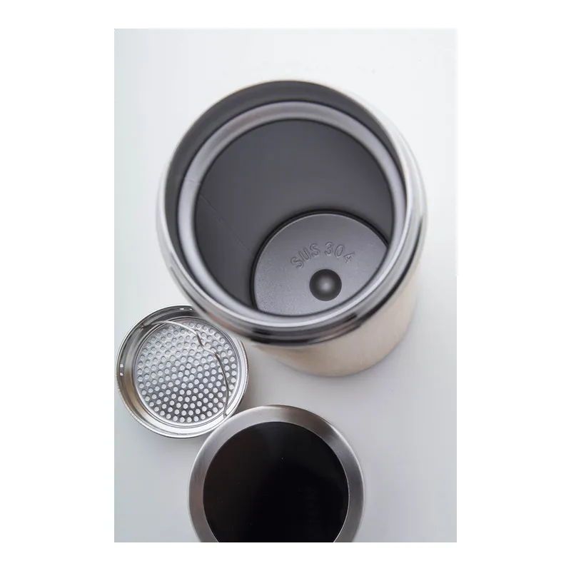 Giacinto – Thermos in acciaio inox 500 ml, colore Naturale