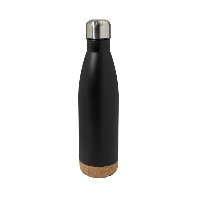 Granato – Borraccia in acciaio inox 750 ml, colore Nero, vista fronte
