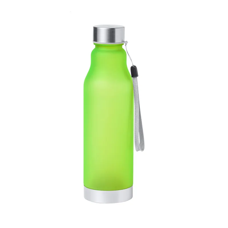 Basilico – Borraccia in RPET riciclato 600 ml, colore Verde, vista fronte