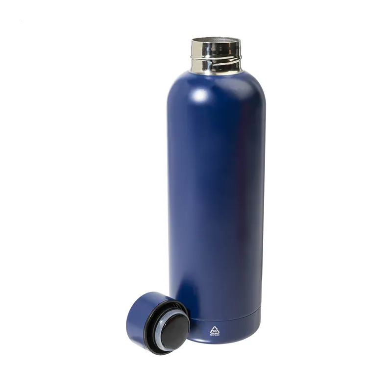Picchio – Borraccia termica in acciaio inox riciclato 500 ml, colore Blu scuro