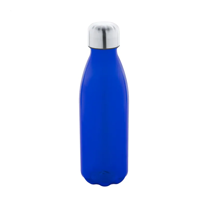 Bonaccia – Borraccia in RPET riciclato 600 ml, colore Blu, vista fronte
