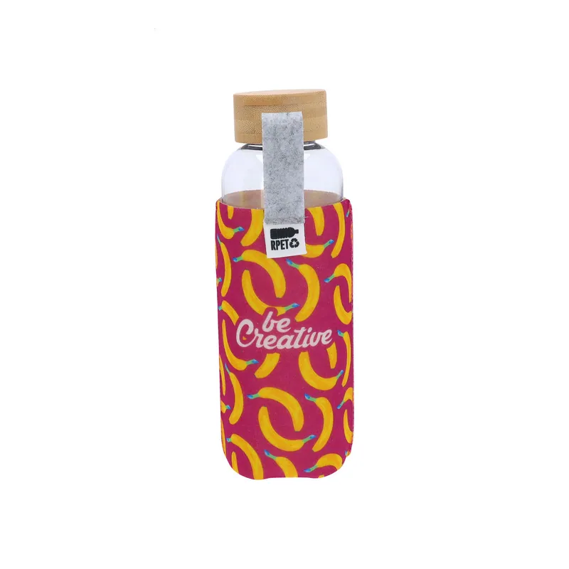 Civetta – Borraccia in RPET riciclato 500 ml, colore Bianco