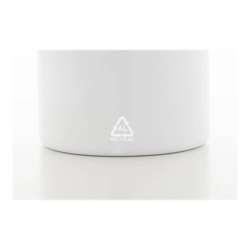 Penombra – Borraccia in alluminio 600 ml, colore Bianco