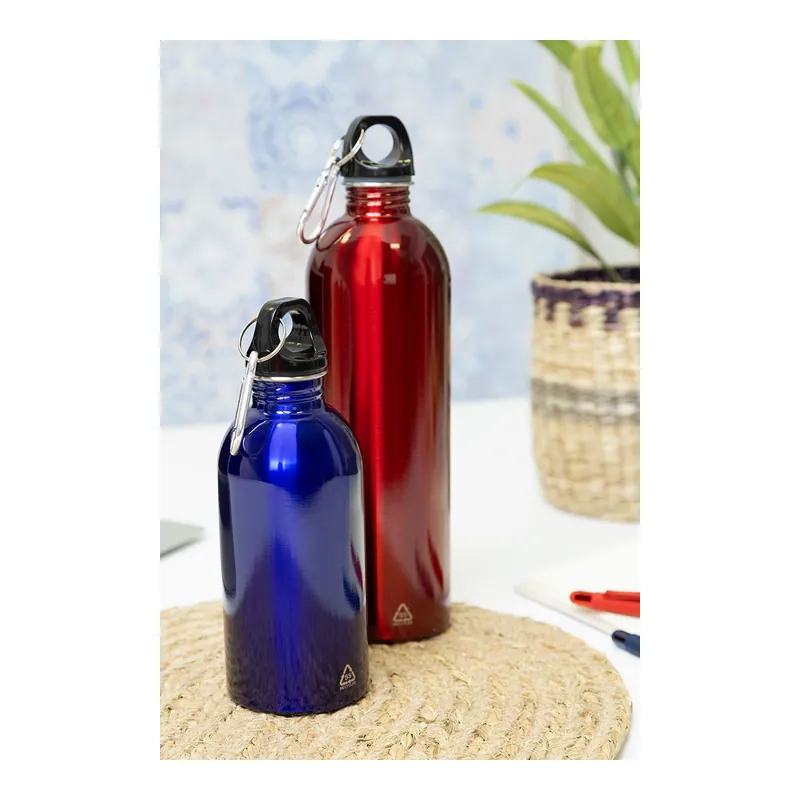 Malachite – Borraccia in acciaio inox riciclato 750 ml, colore Rosso