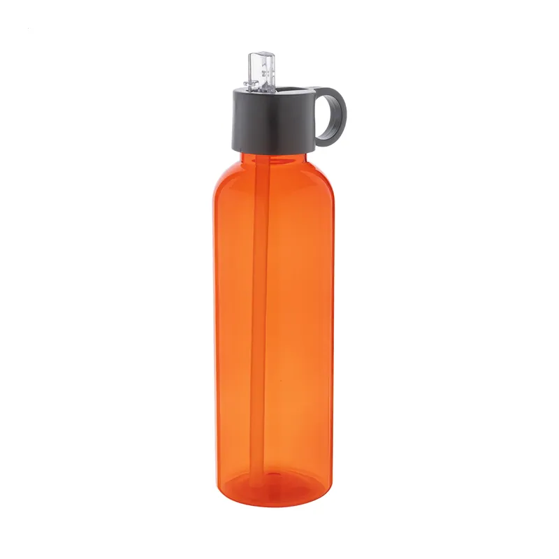 Fenicottero – Borraccia sportiva in RPET riciclato 500 ml, colore Arancione, vista fronte