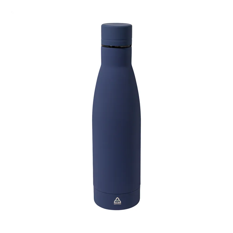 Capriolo – Borraccia in acciaio inox riciclato 750 ml, colore Blu scuro