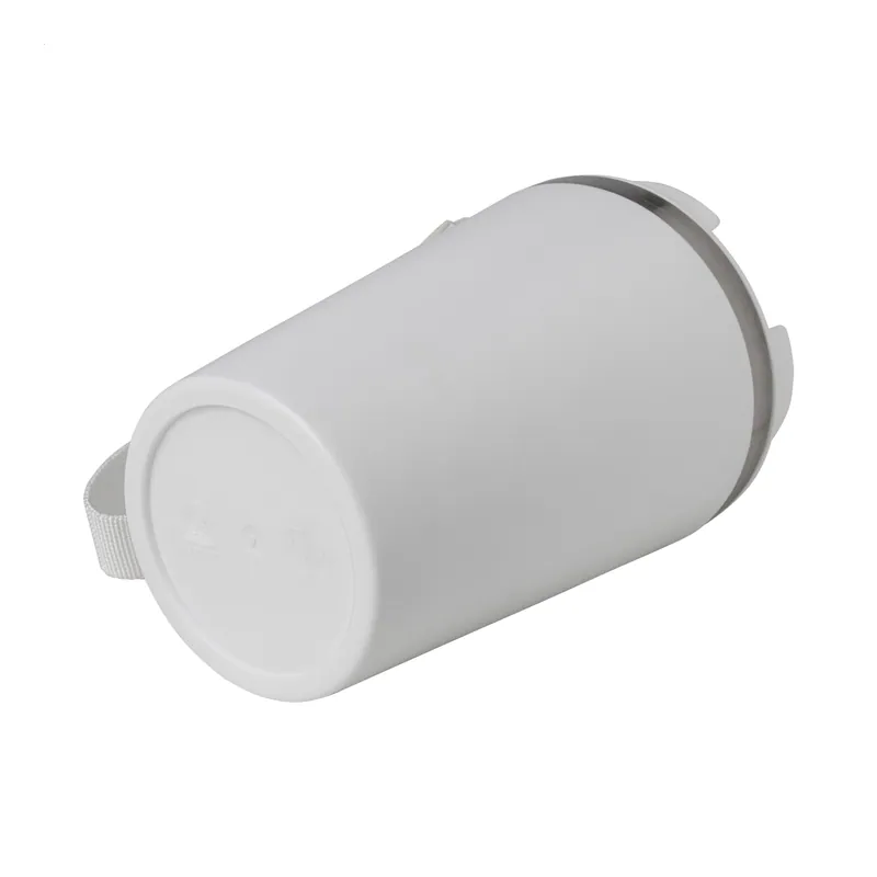 Tarassaco – Tumbler termico in acciaio inox riciclato 350 ml, colore Bianco