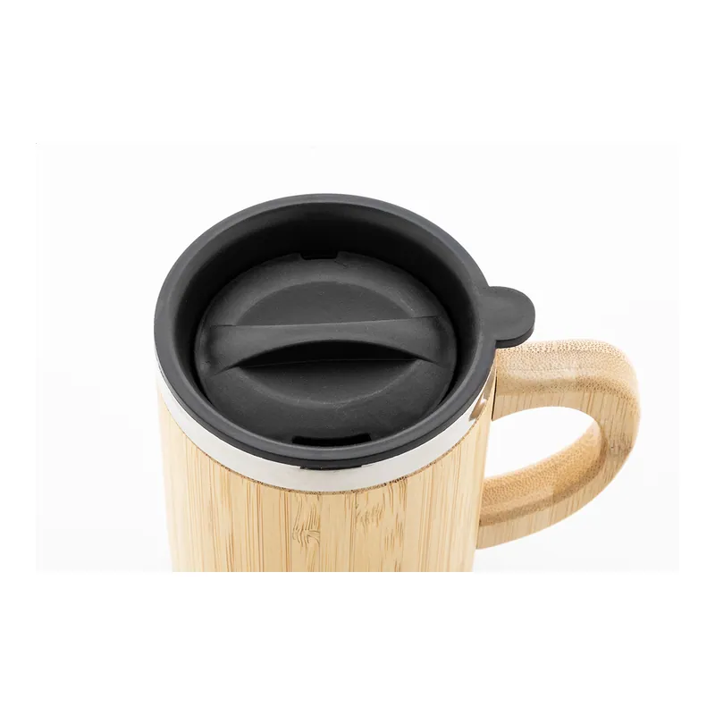 Guglia – Tumbler termico in bambù 300 ml, colore Naturale