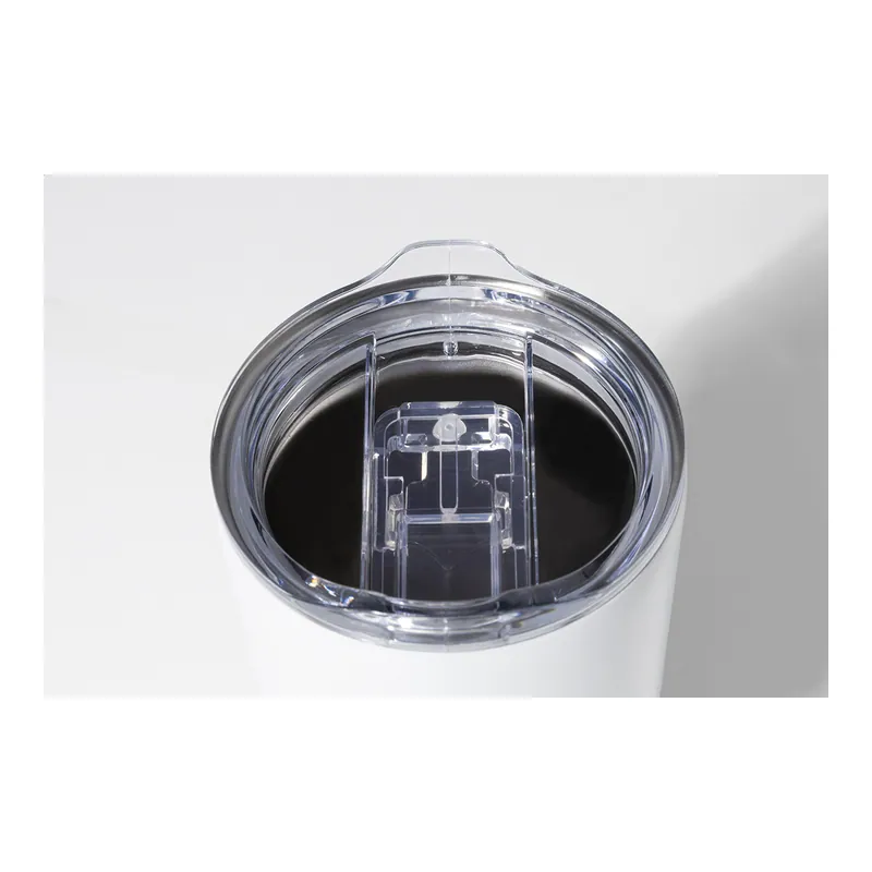 Sussurro – Tumbler termico in acciaio inox riciclato 600 ml, colore Bianco