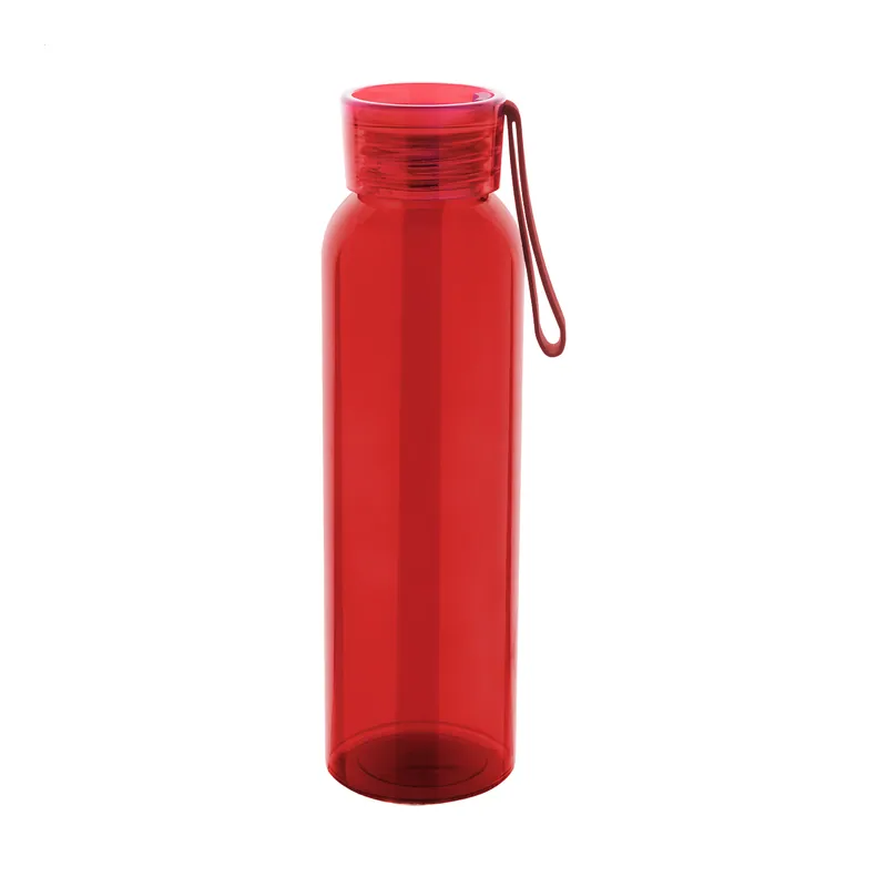 Tasso – Borraccia in vetro 500 ml, colore Rosso, vista fronte