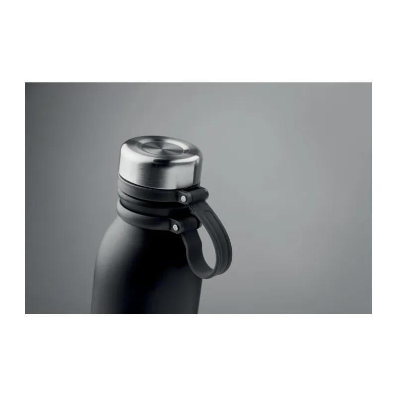 Giada – Borraccia termica in acciaio inox 600 ml, colore Nero, vista retro