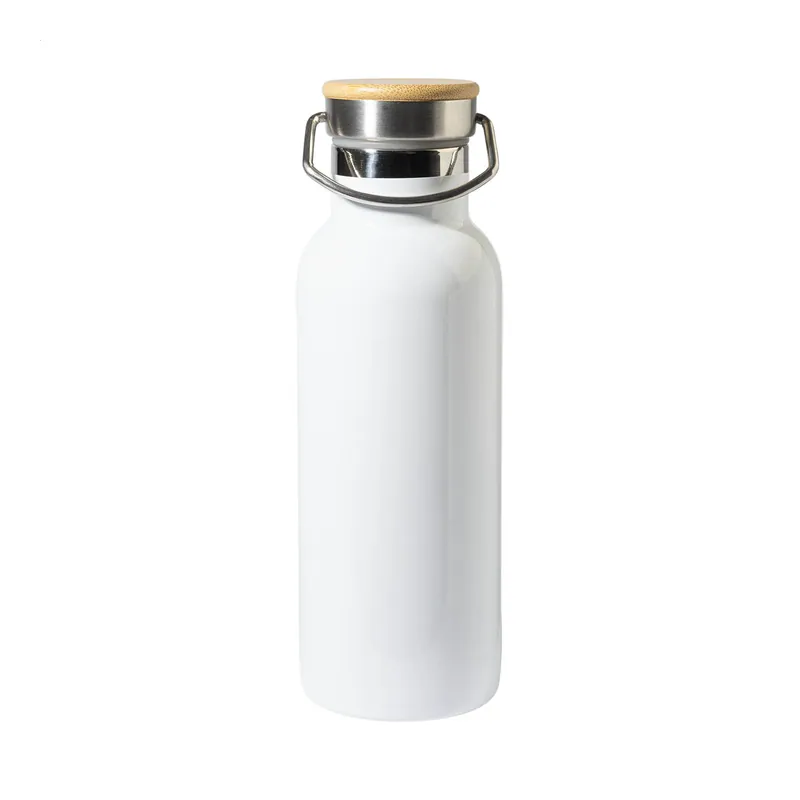 Ape – Borraccia termica in acciaio inox riciclato 500 ml, colore Bianco