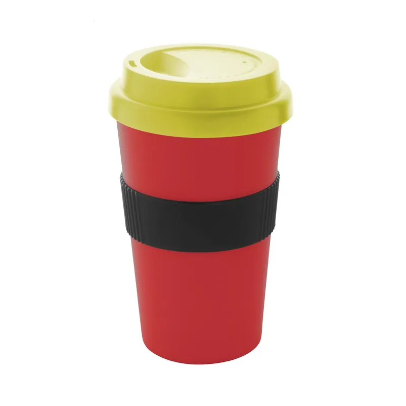 Meandro – Tumbler termico in silicone 400 ml, colore Multicolore, vista dettaglio